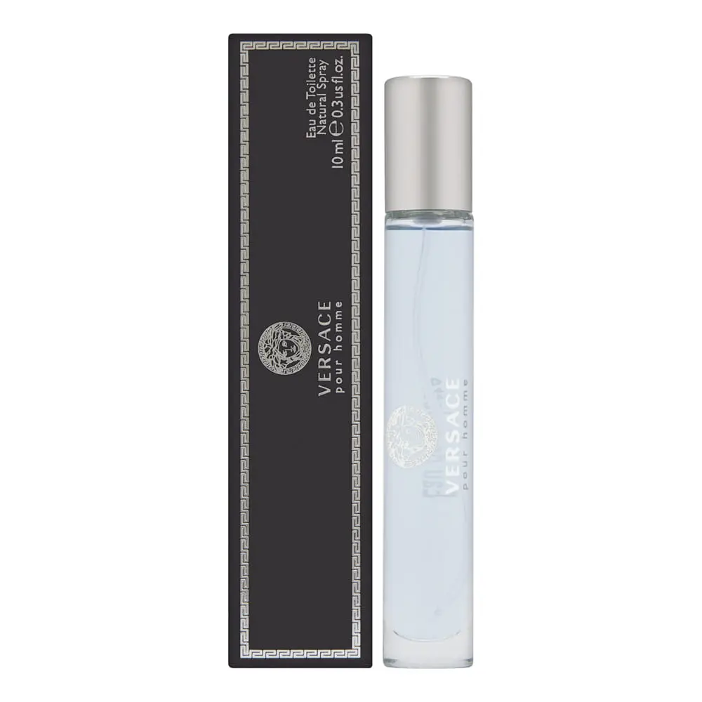 Versace Pour Homme for Men 0.3 oz Eau de Toilette Travel Spray