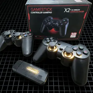 Plug-And-Play Retro Game Console, 200+ Games, 4K HDMI Output, Wireless Handheld Gaming, Vintage Style, Game Peripherals, Model Xinghao X2