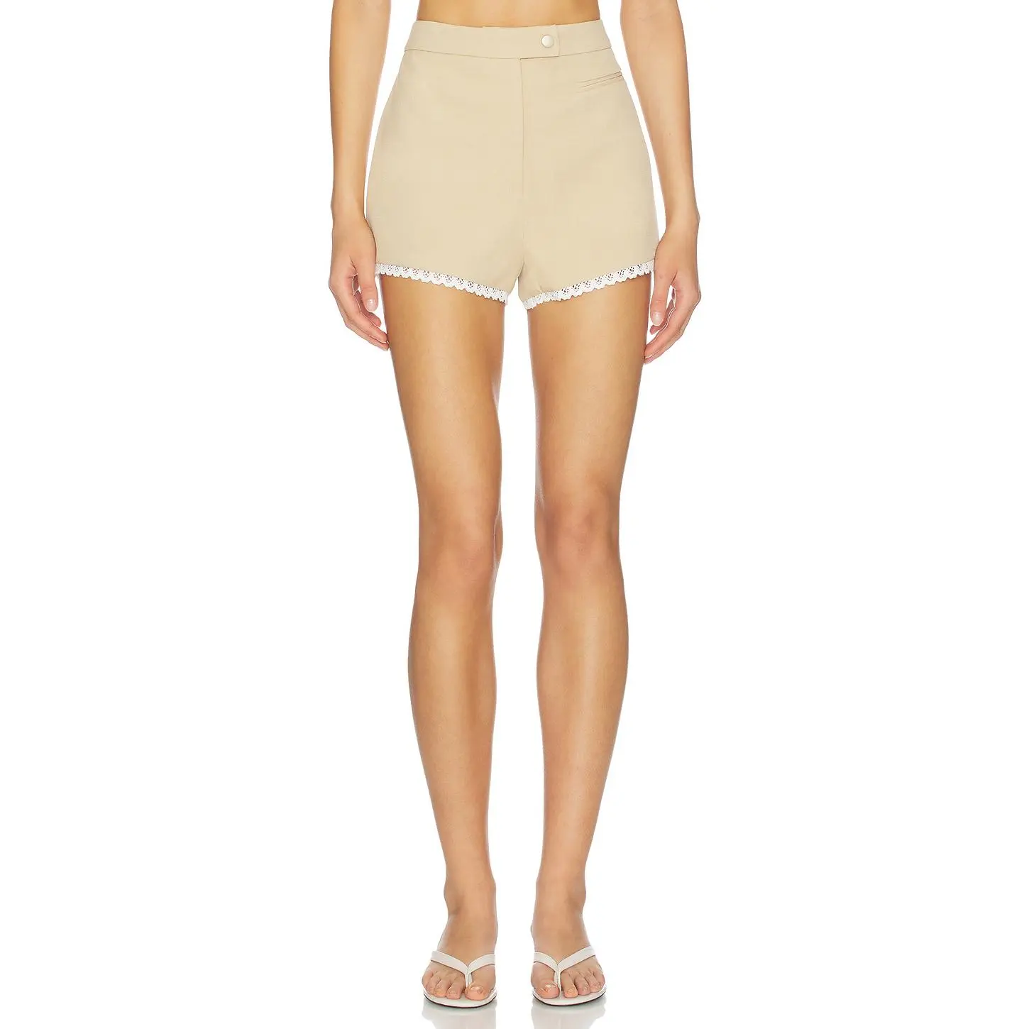ASTR the Label Kya Shorts in Taupe