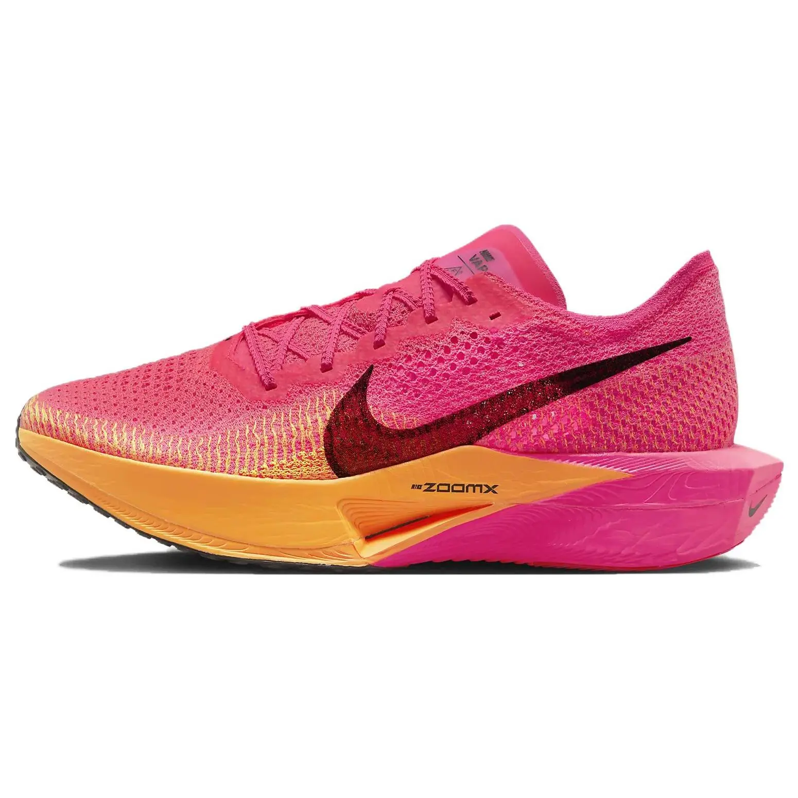 Nike ZoomX VaporFly Next 3 Hyper Pink' Cushioned Breathable Low Top Running Shoes Men's DV4129-600