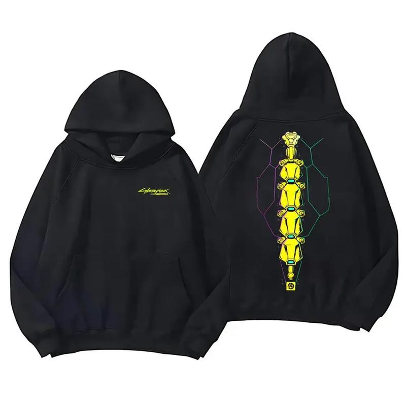 Cyberpunk 2077 CPE Anime Hoodie, Unisex Gaming Hoodie, Cyberpunk Style Sweatshirt, Gift for Gamer
