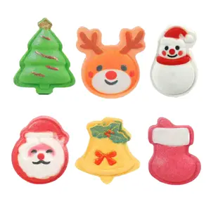 iHave Colorful Bath Bomb Set for Kids, 6pcs/box with Santa, Snowman, Reindeer, Tree, Bell & Stocking Shapes, Fizzy Bubble Bath Fun, Ideal Gift for Birthdays & Special Occasions #TOP PICKS