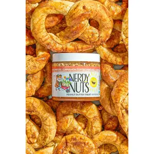 Cinnamon Toffee Pretzel Peanut Butter Treat