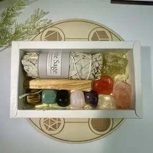 【7 Chakra Special Box】Crystal Box - Handpicked stones set | DIY Healing Energy Home Décor