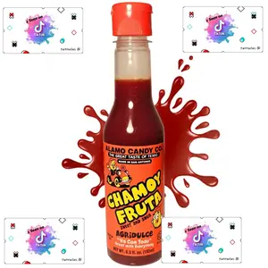 Alamo Candy Chamoy Fruta Sweet and Sour Liquid Candy