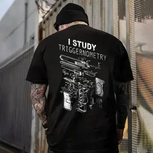 I Study Triggernometry Shirt, Funny Gun Lover T-Shirt