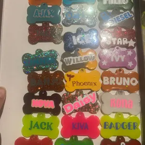 Pet tags customized