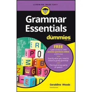 USED-Grammer Essentials for dummies –Free 1-year access to 1001 practice questions online by unknown author (Unknown)