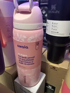 Owala 32oz Insulated Water Bottle, Leak-Proof BPA-Free Hydration Bottle for Daily Use