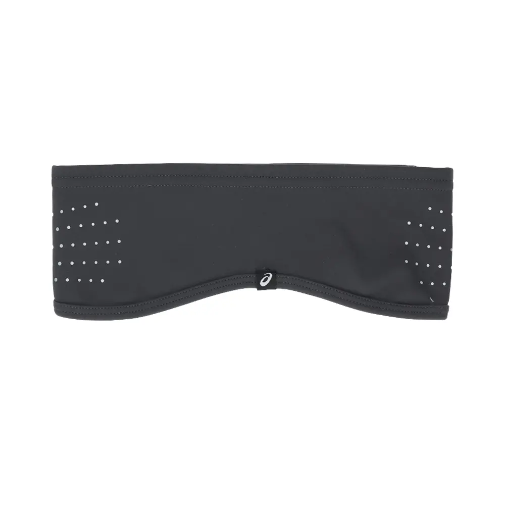 ASICS Womens Lite-Show Windblock Headband Running Athletic  - Grey
