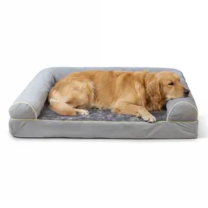 EONFELICITY Dog Beds for Large Dogs 39.37" x 23.62"  Orthopedic Dog Bed for Medium Large Dogs Big Waterproof Couch Pet Bed with Removable Washable Cover