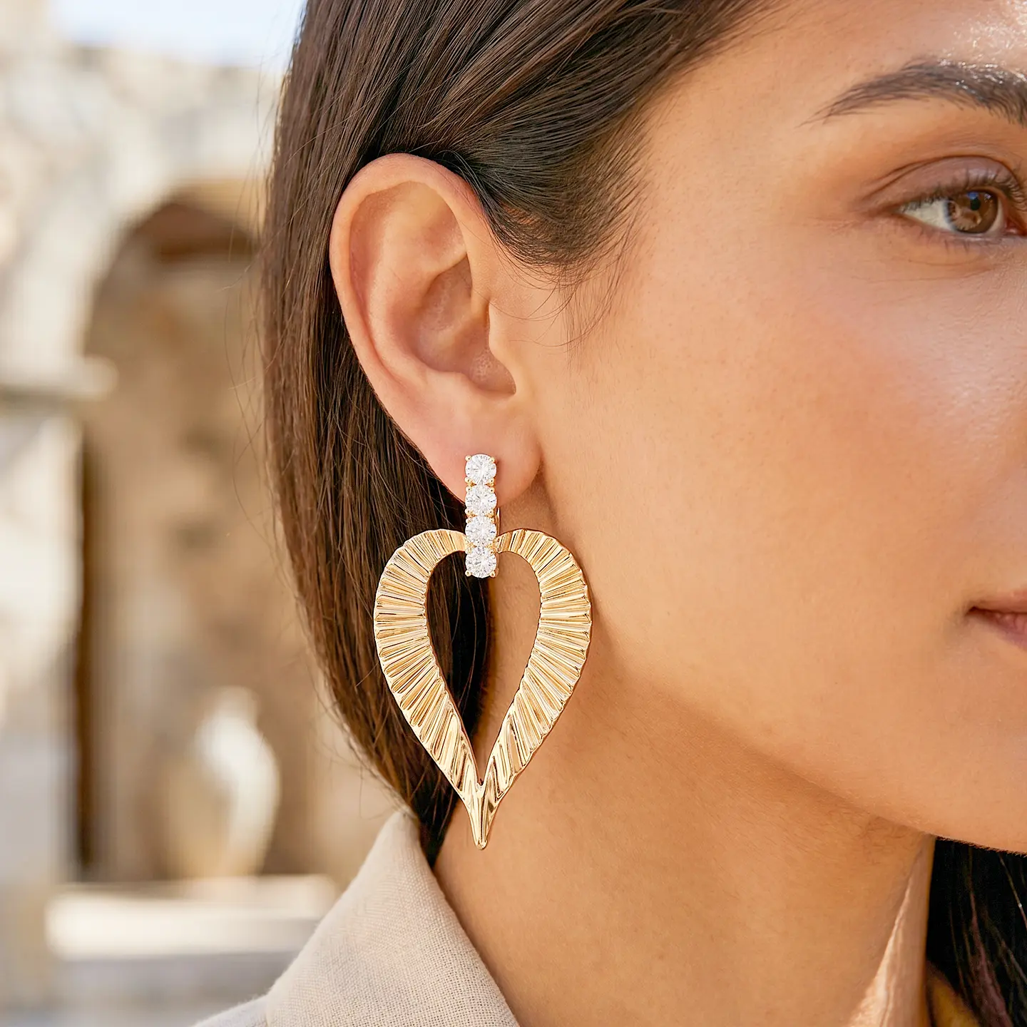 Valentina Statement Earrings, Ornate Statement Earrings, Quirky Chic Earrings