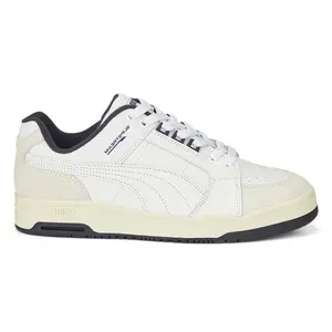 PUMA Mens Slipstream Lo Retro Lace Up Sneakers Shoes Casual - White