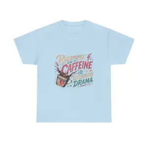 Running On Caffeine & Autoimmune Drama Adult T-Shirt