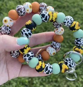 Sunflower wristlet