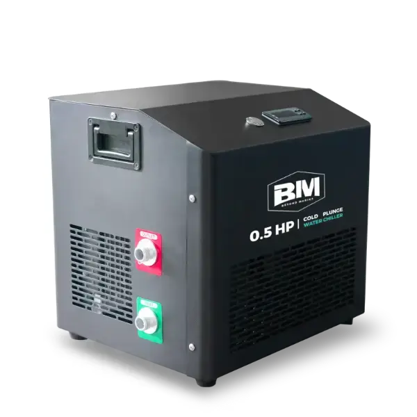 BEYOND MARINA 0.5 HP Smart WiFi Ice Bath Chiller for Cold Plunge Tub, 110V Compact Quiet Recovery Chiller with Filter Kit