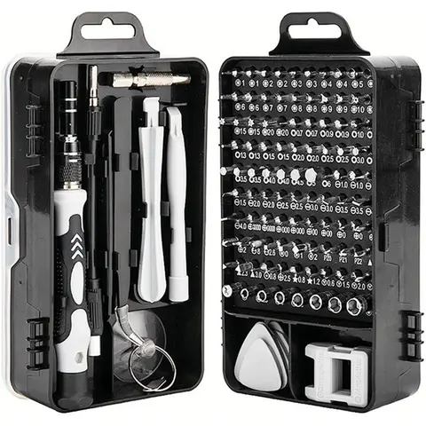 Mini Precision Screwdriver sets,Sinyiol 115 in 1 Repair Tool Kit to Fixing Phone Laptop PC Camera Electronic Watches Glasses,Switch game consoles Magnetic Driver Kit with Flexible Shaftl