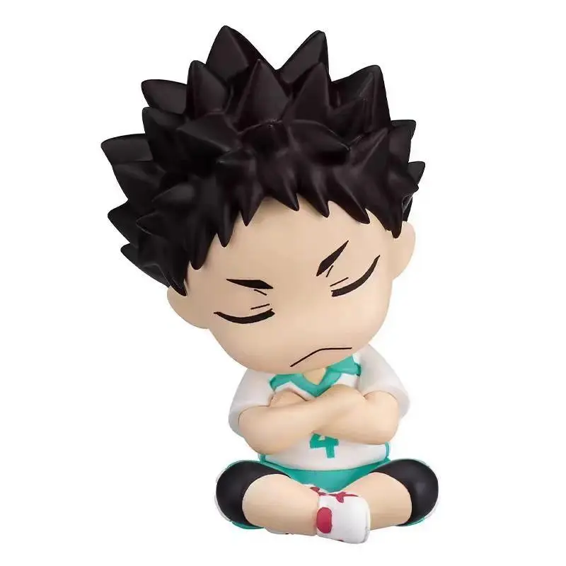 Genuine Haikyuu Sleep Style Anime Action Figure Set - Iwaizumi Hajime, Akaashi Keiji, Oikawa Tooru, Kotaro Bokuto Gacha Toys, Figurines Collectibles for Anime & Manga Enthusiasts (Toys & Hobbies)