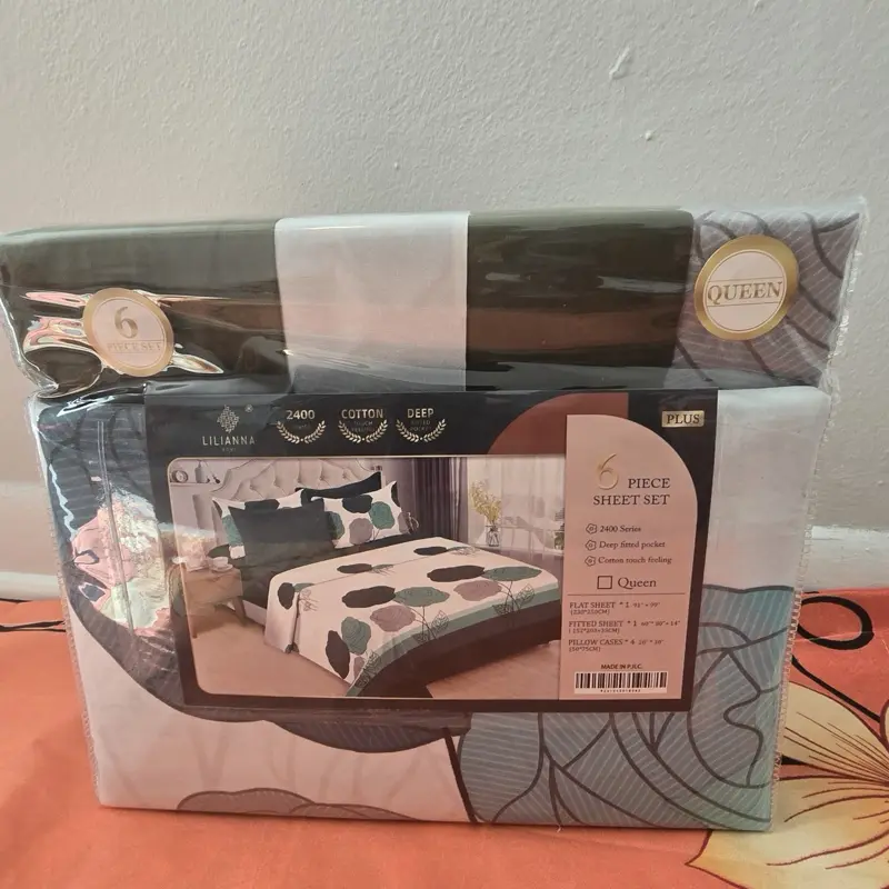 6 piece sheet set