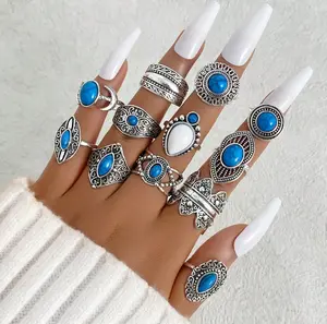 12PCS Ring Set for Women | Stackable Fashion Jewelry | Elegant Rings for Everyday Wear, Parties & Gift