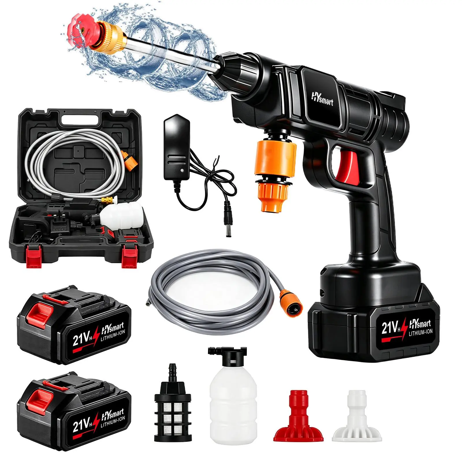 550PSI Pressure Washer -Dual Batteries