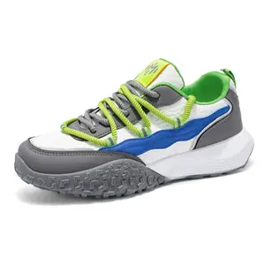 Men & Women’s  Chunky Retro Dad Sneakers Colorblock & Metallic Finish Non-Slip Streetwear Casual Trainers Walking Shoes Footwear Athletic - Boy, Runner  shoes to buy 2026