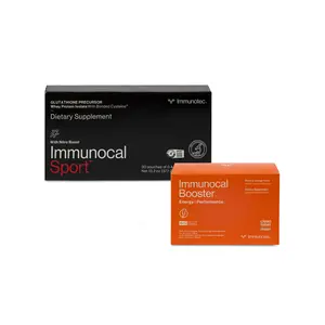 Immunocal Sport Bundle Sport and Booster Energy Performance - Glutathione Precursor with Whey Protein Isolate & Nrf2 Activator