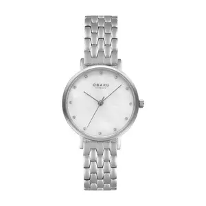 Obaku Brink Lillie - Steel Mother-of-pearl dial bracelet watch