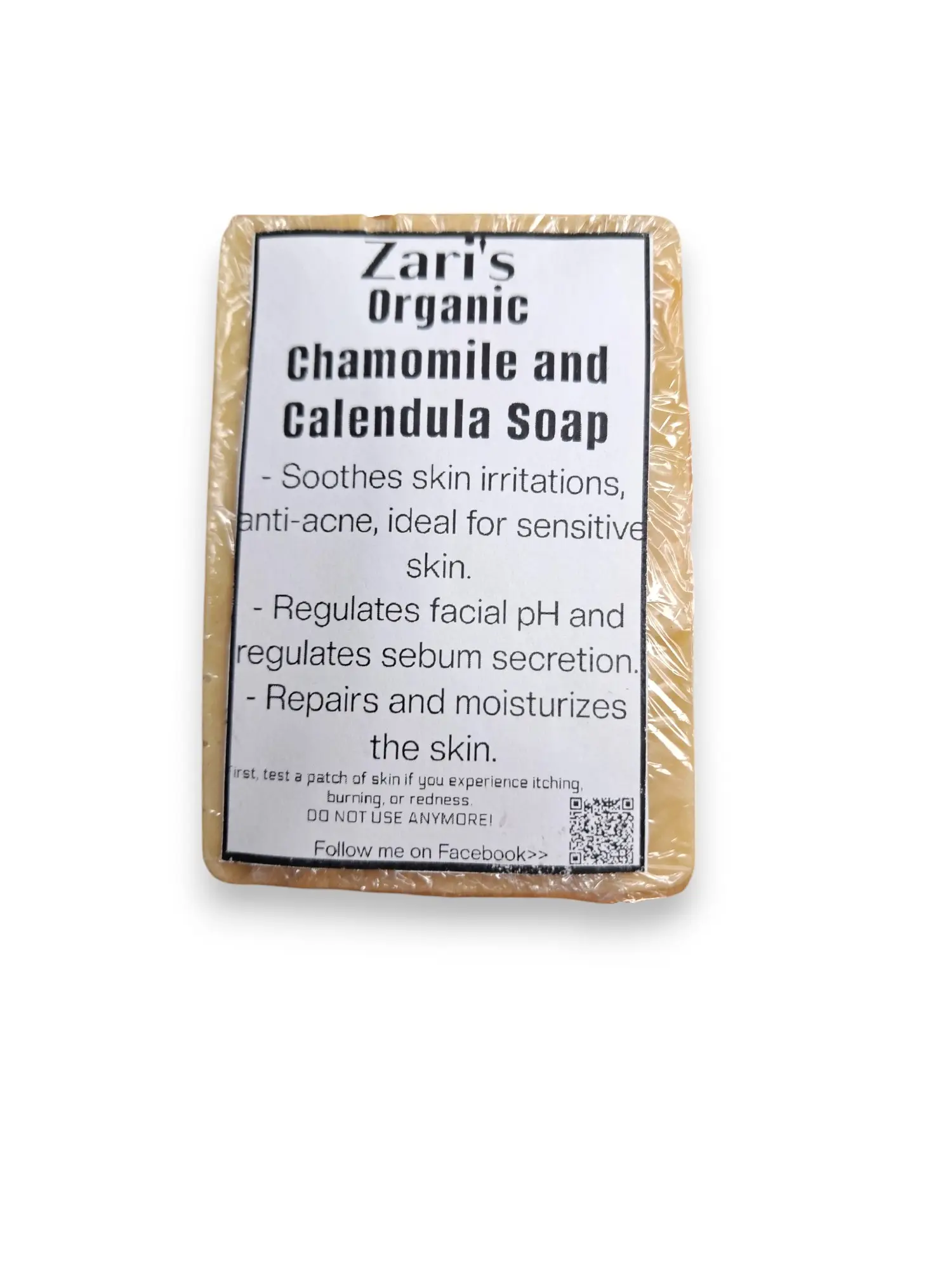 Zari's Organic Chamomile and Calendula Body Soap Zari's Organic Chamomile and Calendula Body Soap