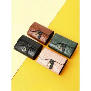 2026 fashion trend unique design stone-pattern coin purse, simple multi-card slot wallet, stylish small pocket organizer, fashionable card holder