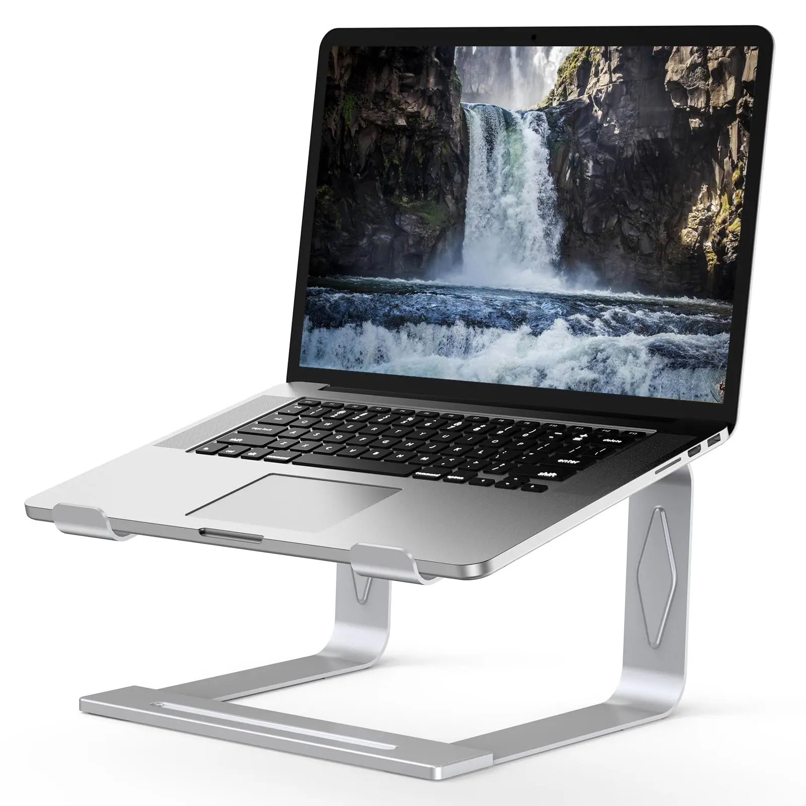 Laptop Stand for Desk, Metal Laptop Riser Holder, Removable Notebook ...