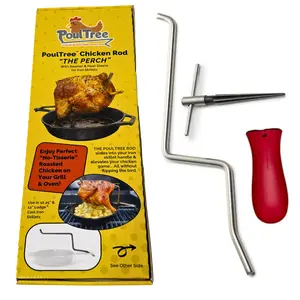 PoulTree Chicken Rod "The Perch" (DIY - No Skillet)