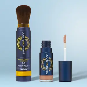 Full Face Kit SPF 30 - Mineral Powder Sunscreen & Protective Lip Oil