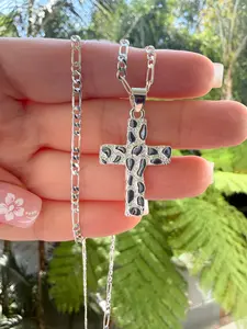 Silver Nugget Cross