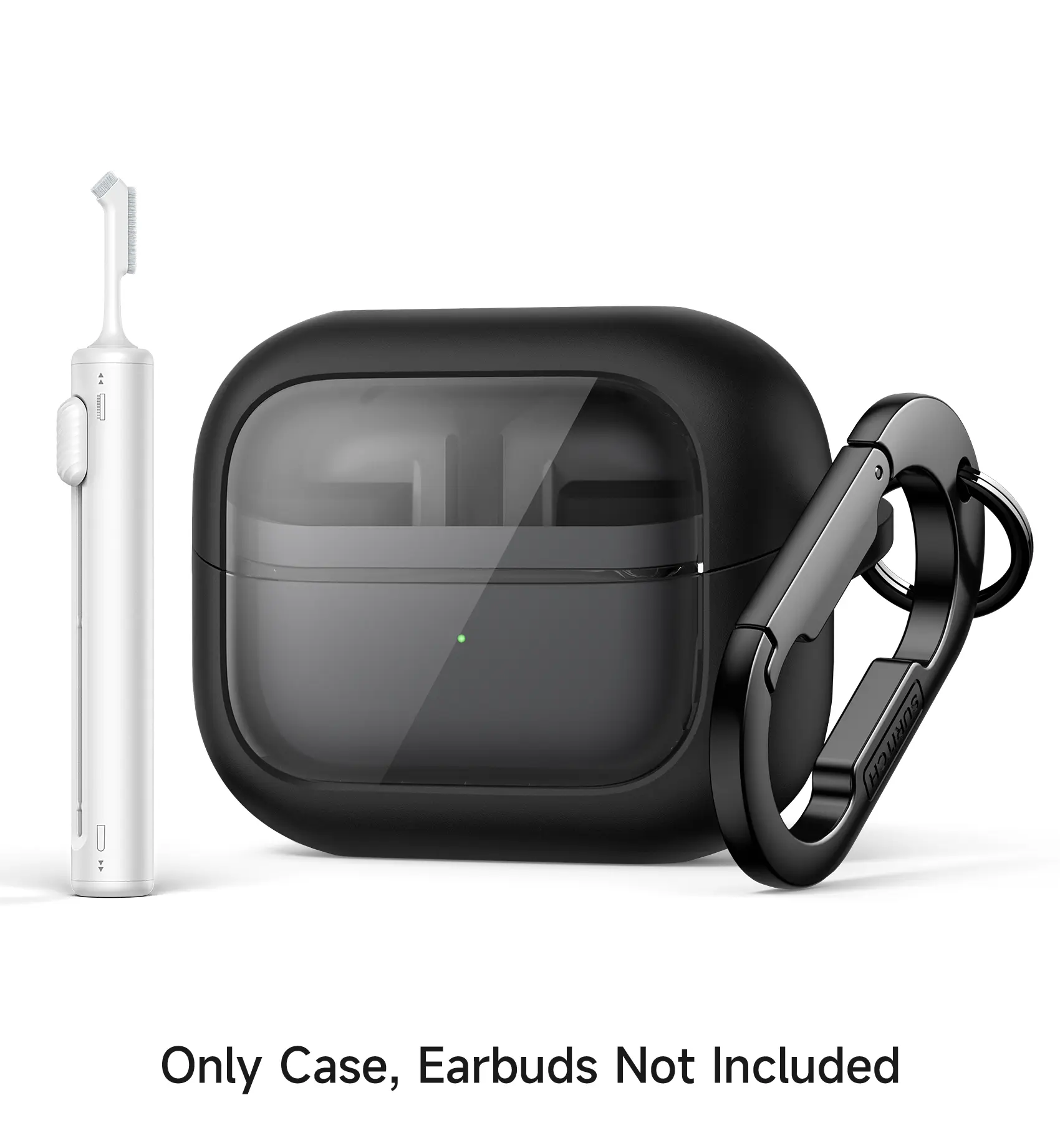 SURITCH for Samsung Galaxy Buds 3 Pro (2024) / Buds 3 (2024) / Buds3 FE (2025) Case, Magnetic Bumper Cases, Rugged Shockproof Protective Covers with Carabiner & Cleaning Kit & Removal Tool[ONLY CASE, BUDS NOT INCLUDED]