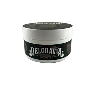 WhollyKaw Belgravia Shave Cream USA Made Vegan with Beta Carotene Antioxidants No Animal Ingredients Pineapple Pink Pepper Bergamot Scented Smooth Aftershave Blend Comfort Daily