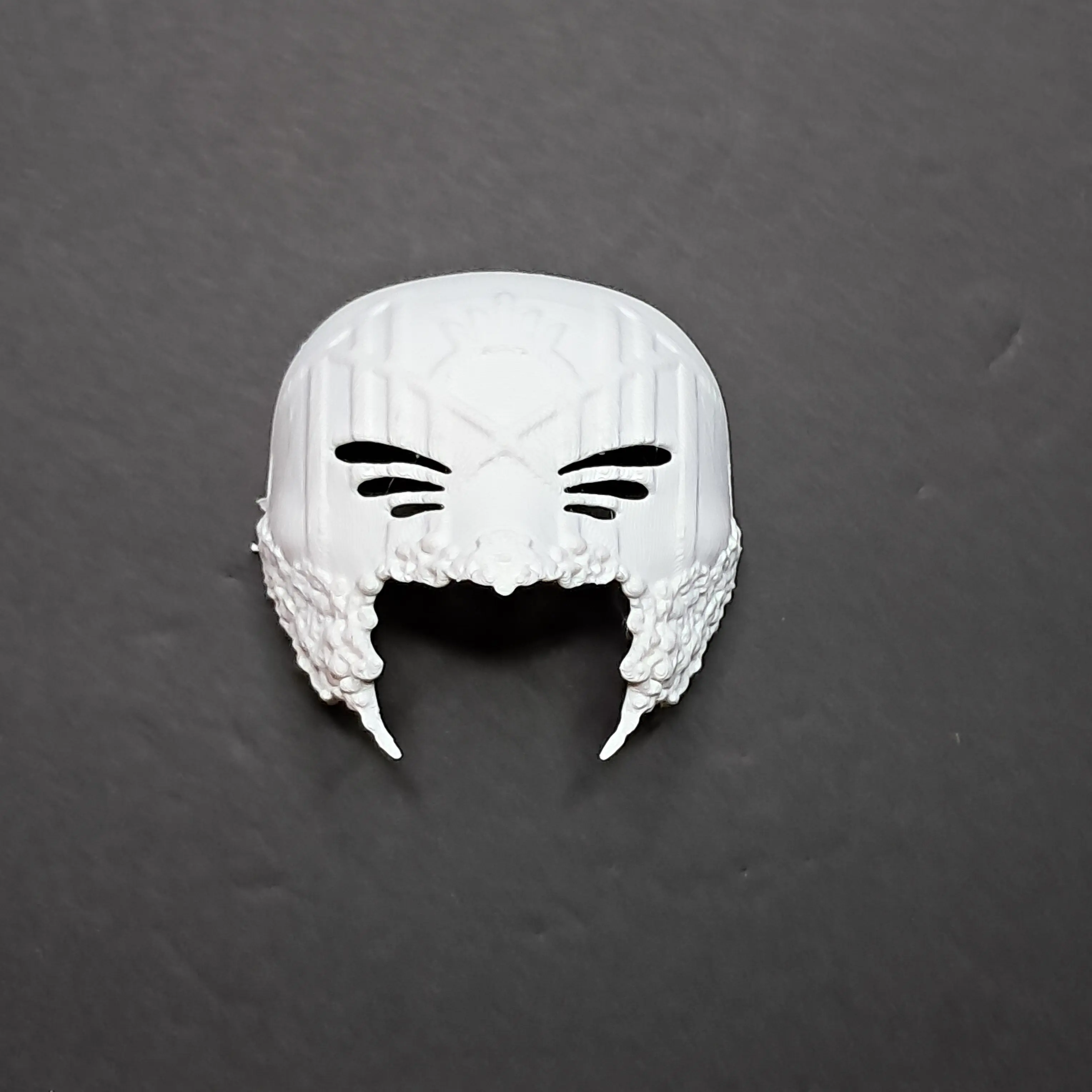 3D Printed Fan Art Insp. Replica Mini Costume Mask - Festive Party Supplies, Doll Cosplay Accessories, Bonfire & Ceremony Collectibles ©2024