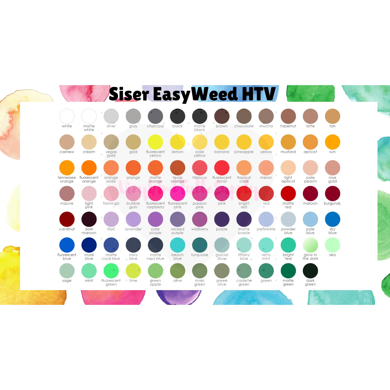 Siser EasyWeed HTV Vinyl Cutting Material, DIY Material for Toys & Hobbies Specialty Projects