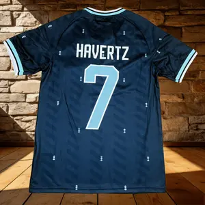 2026 USA-Canada-Mexico World Cup New Germany Away No. 7 Havertz Collector's Edition Short-Sleeve Soccer Jersey