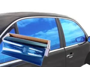 Reflective   Tint Film - One Way Mirror Glass Shield for Sun Blocking and Heat Control