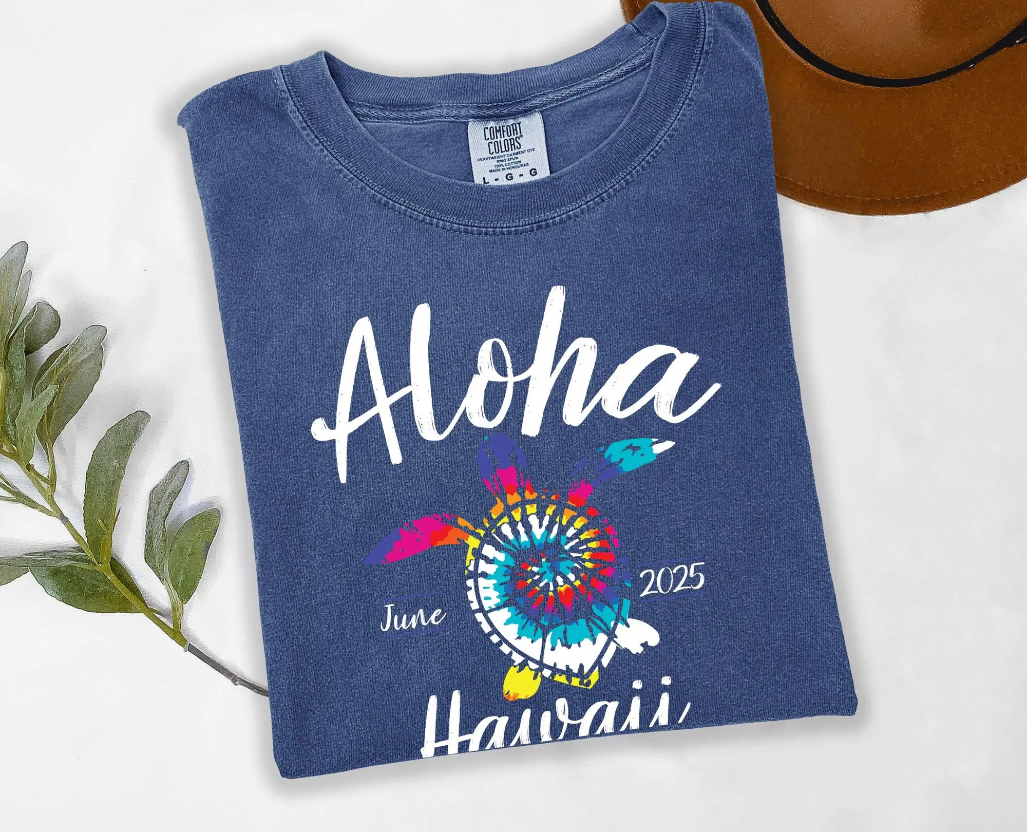 Aloha Hawaii Family Vacation Shirt, Personalized Tropical Vacay TShirt, Maui Getaway Tee, Customized Family Name Date, Gift for Mom