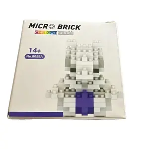 Micro Brick 14+ The Pokémon Mini Build with Purple Elements - 8059A Model