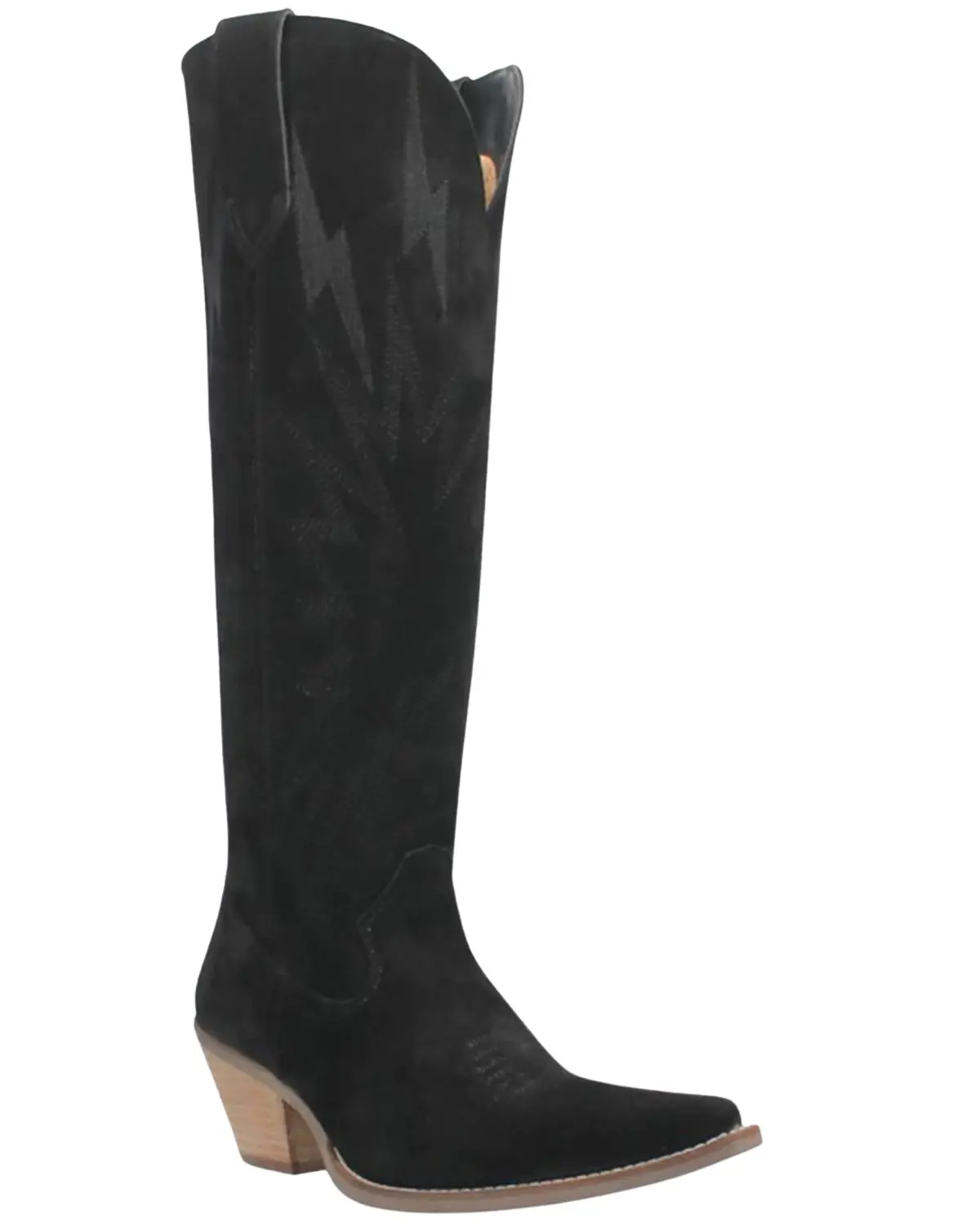 Dingo Women's Women'S Thunder Road Western Performance Boot Snip Toe - Di597-Black
