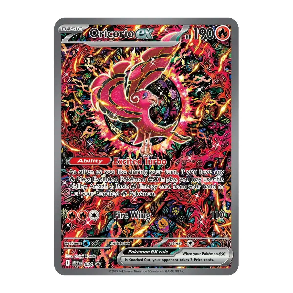Oricorio ex - 024