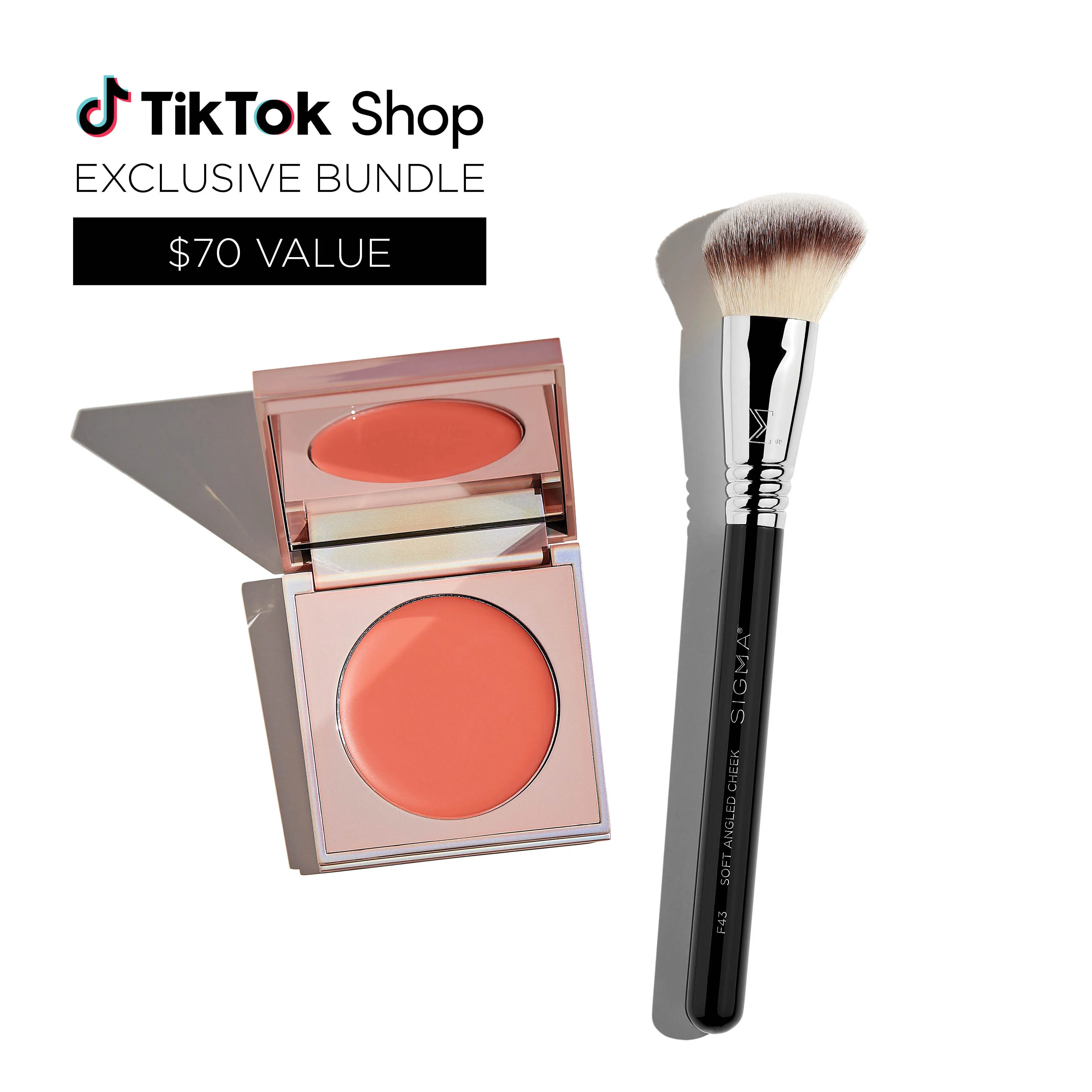 Cream Blush & F43 Brush Duo