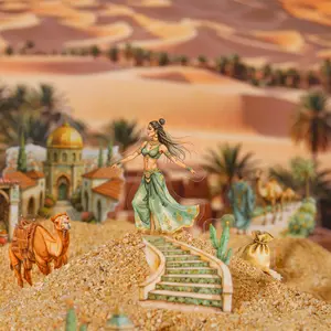 120 Sheets/Set Classical Style Stickers Exotic Theme PET Waterproof Material Decorating Notebook Cards Can Be Collaged At Will