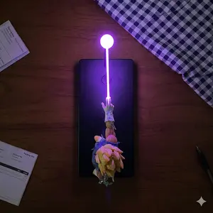 Anime Character LED Night Light with Soft Glow – Magnetic Display Stand for Desk & Bedroom Decor, Perfect for Anime Fans