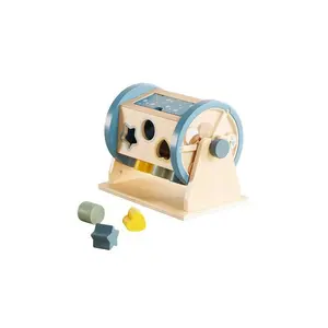 Wonder & Wise Wooden Activity Shape Roller
