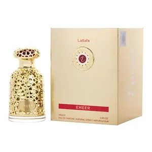 Lattafa Emeer for Unisex Eau de Parfum Spray, 3.4 Ounce