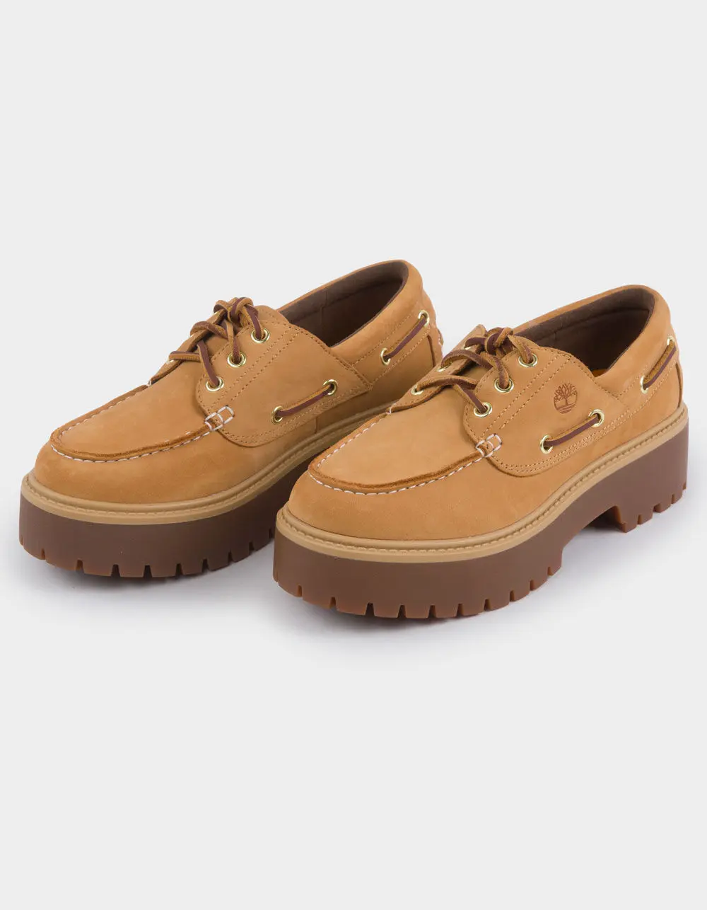 TIMBERLAND Stone Street Womens Platform Boat Shoes